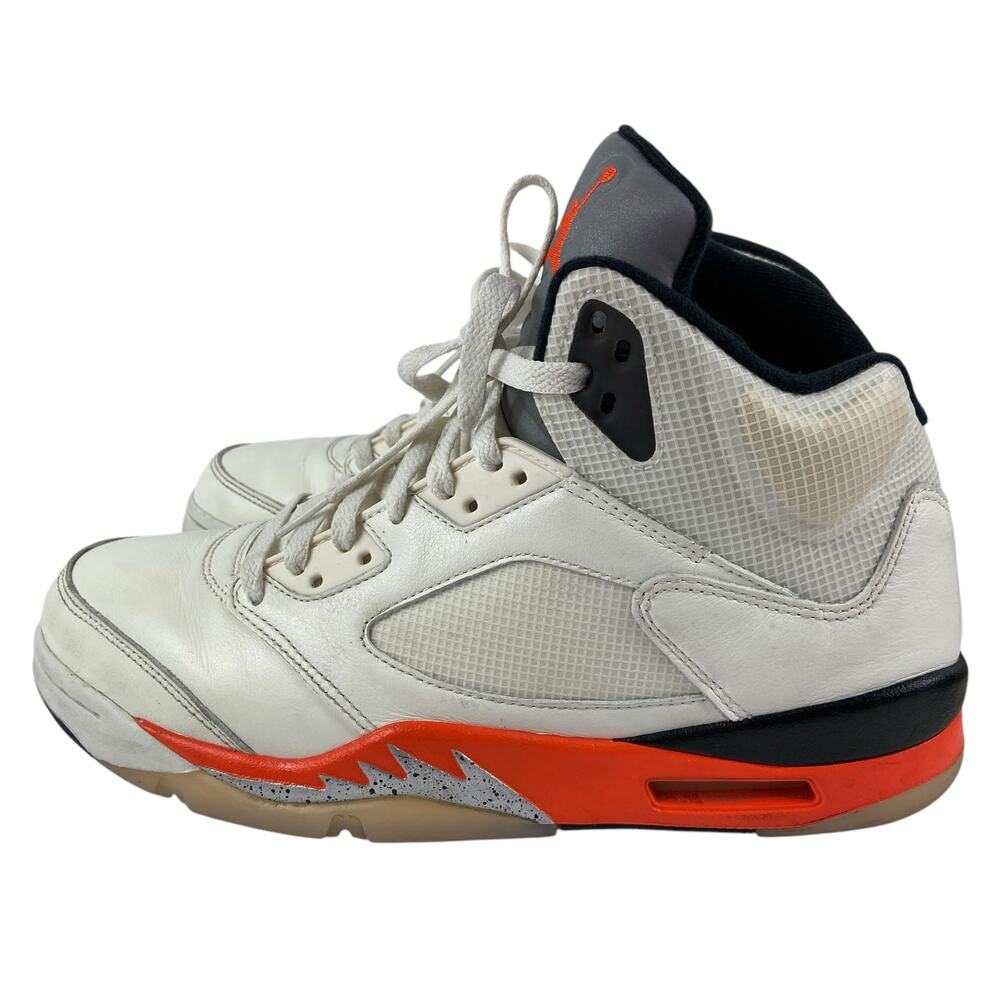 Nike Air Jordan 5 Retro Shattered Backboard Sail Orange DC1060 100 Men's Sz 10
